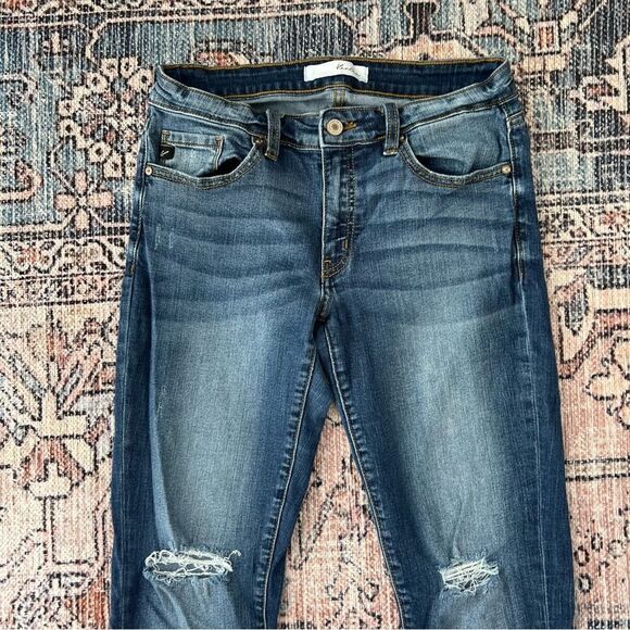 KanCan Low Rise Super Skinny Distressed Jeans Size 9 28 KC8245D - Picture 5 of 14